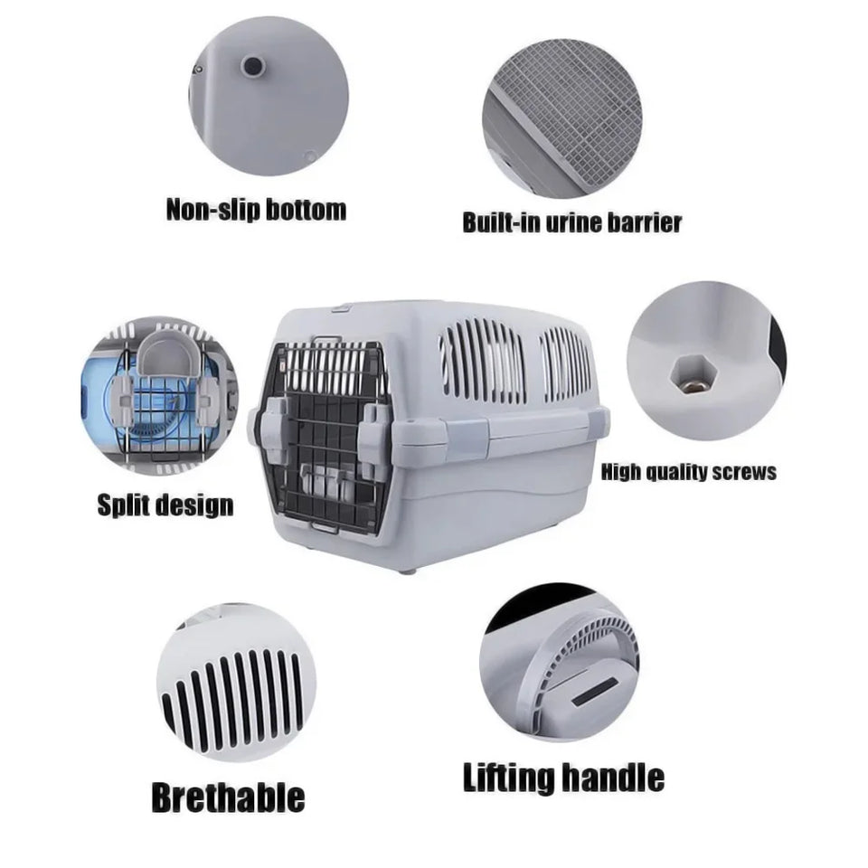 Ultimate Airline-Approved Pet Travel Carrier - Perfect for Dogs, Cats, Camping, and Adventures!