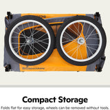 Ultimate Schwinn Rascal Pet Trailer - Adventure-Ready Design for Pets Up to 100 lbs with Bug Protection and Easy Access!