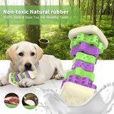 Interactive Dog Chew Toy – Vibrantly Colored Enrichment Toy for Aggressive Chewers