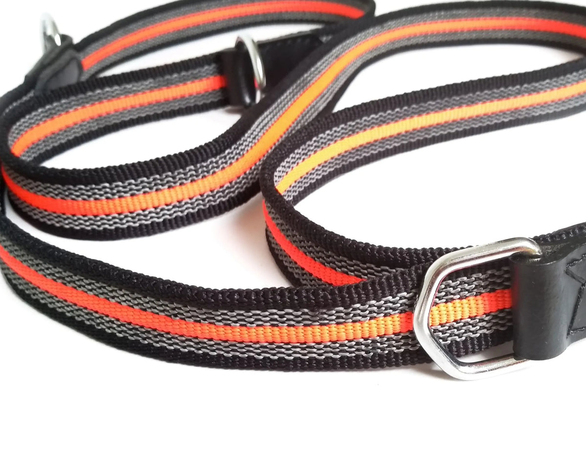 Alvalley Reflective Anti-Slip Multiuse Snap Leash (6ft x 1 in)