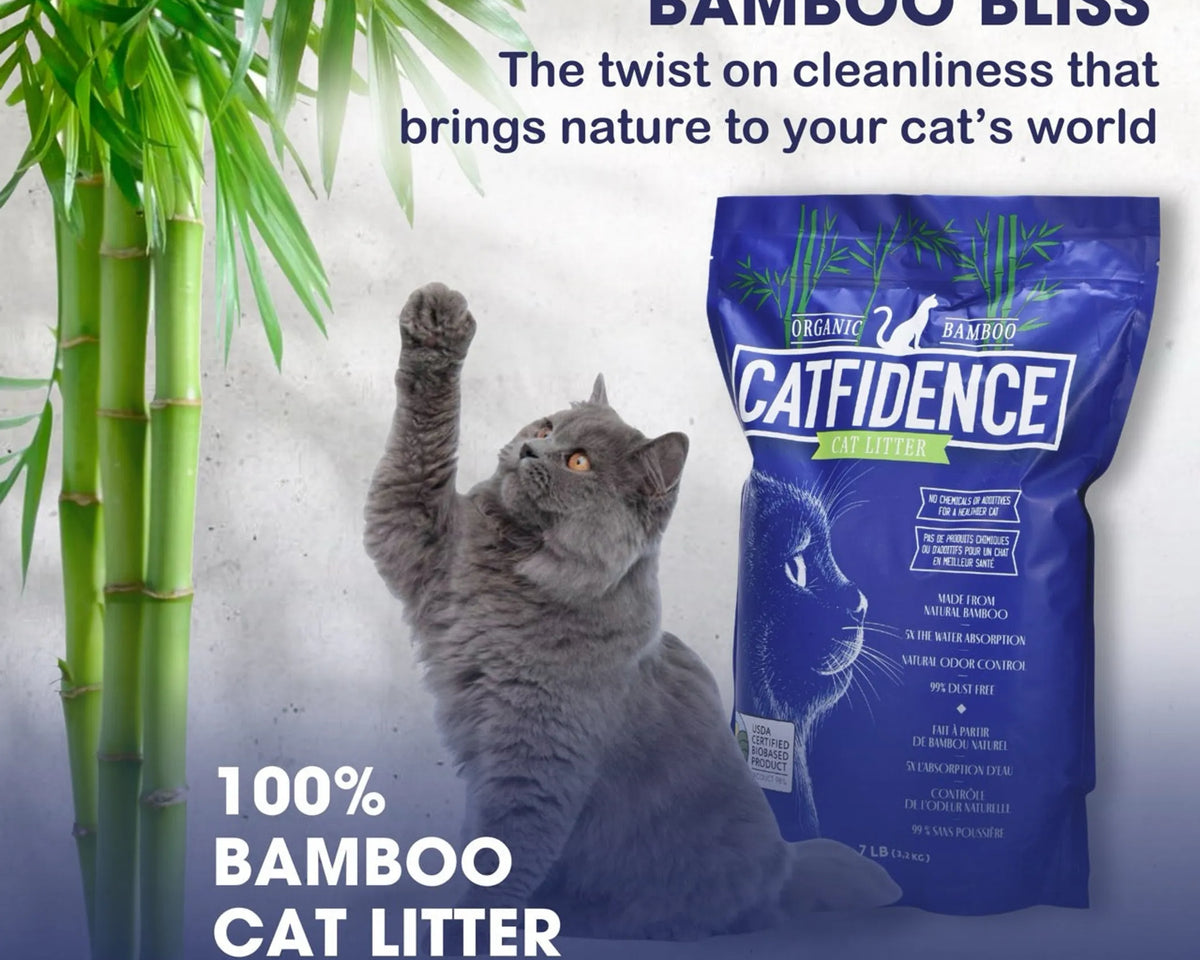 Catfidence Bamboo Cat Litter