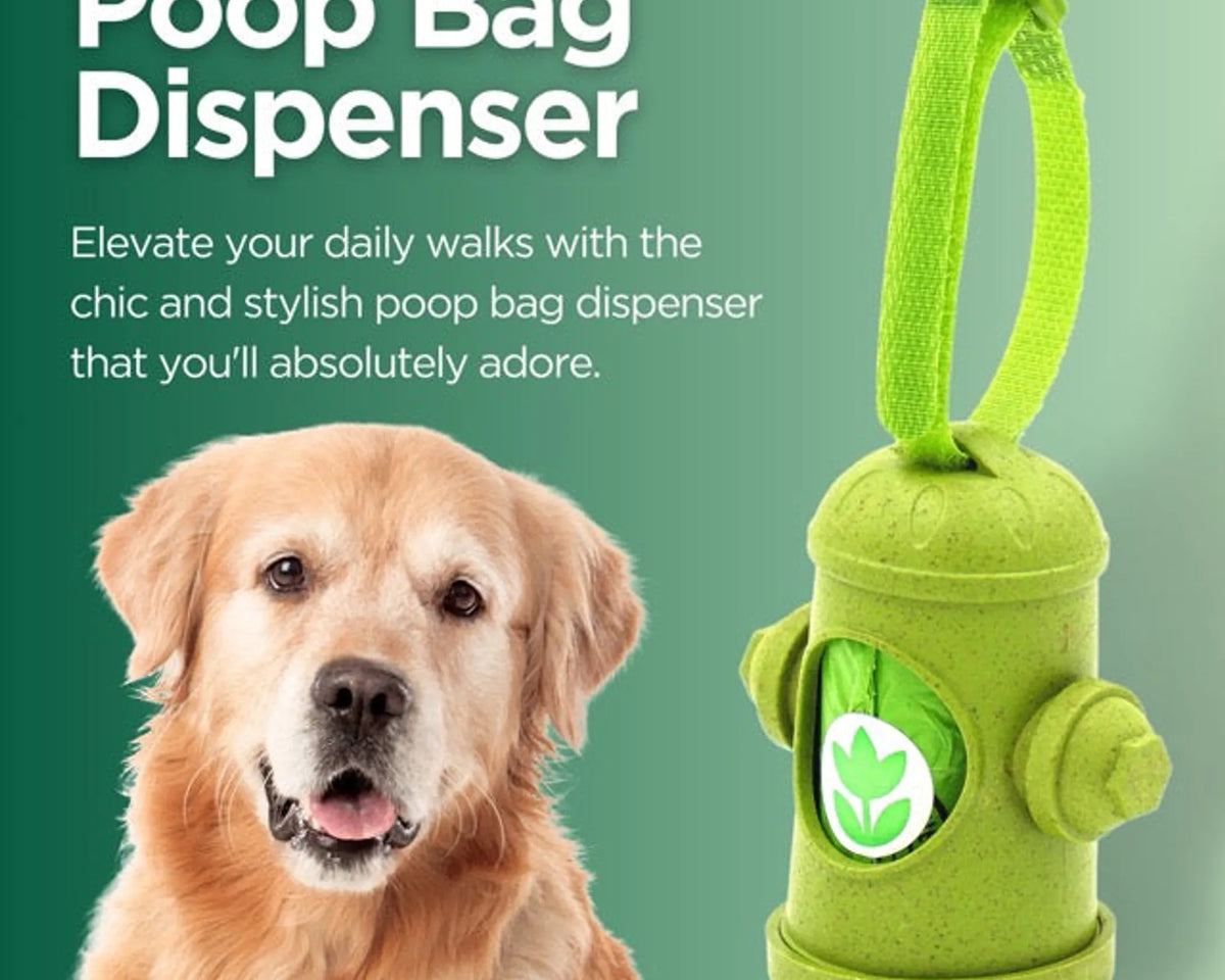 The Original Poop Bags Hydrant Dispenser