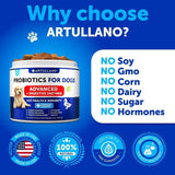 Ultimate Probiotics for Dogs - Boost Gut Health, Relieve Itchy Skin & Allergies, Strengthen Immunity & Combat Yeast