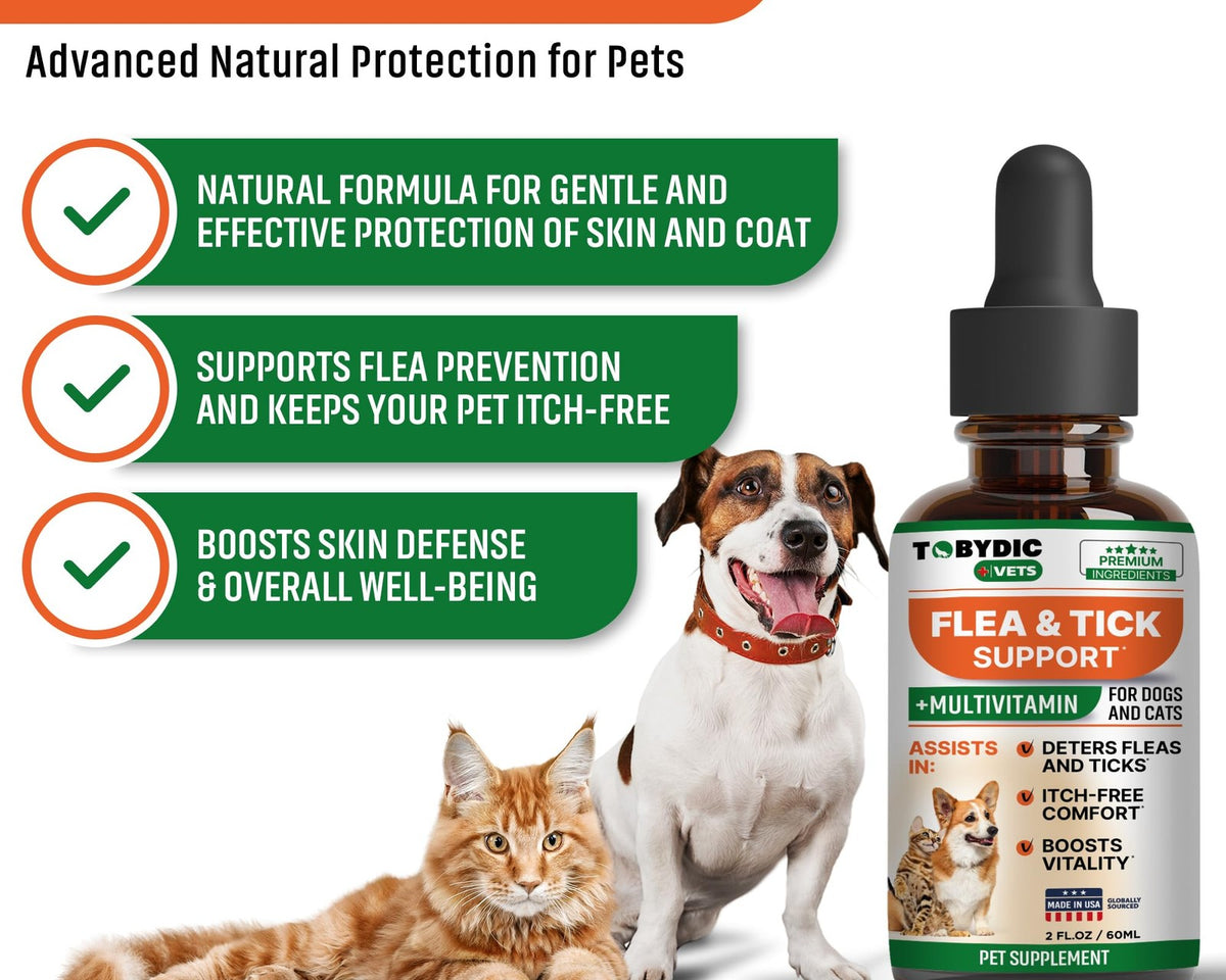 Natural Flea & Tick Prevention for Dogs - Effective Oral Control & Treatment
