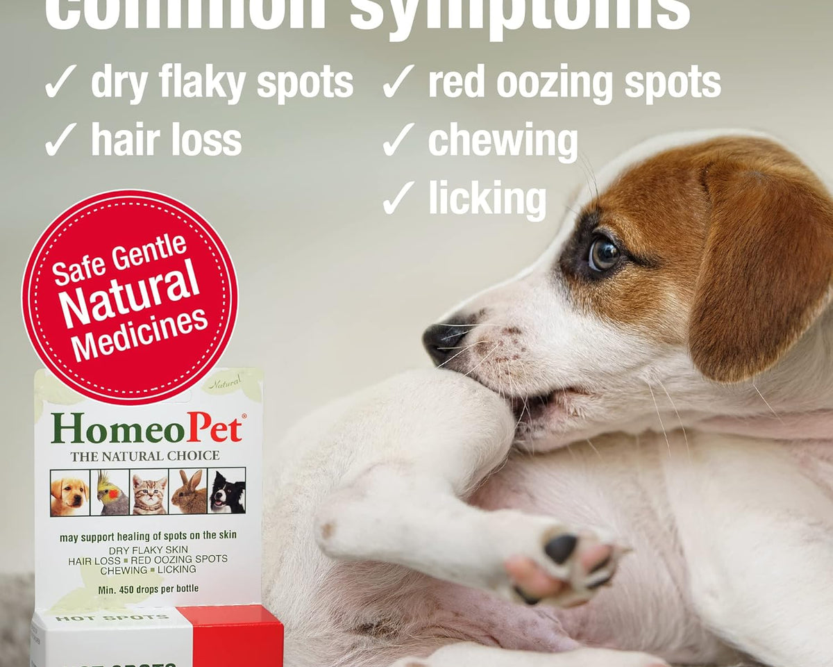 Hot Spots Relief - Natural Skin Soothing Solution for Cats and Dogs, 15ml