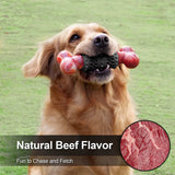 Indestructible Dog Toy for Aggressive Chewers - Interactive Bone Toy for Medium to Large Dogs by Dinosam