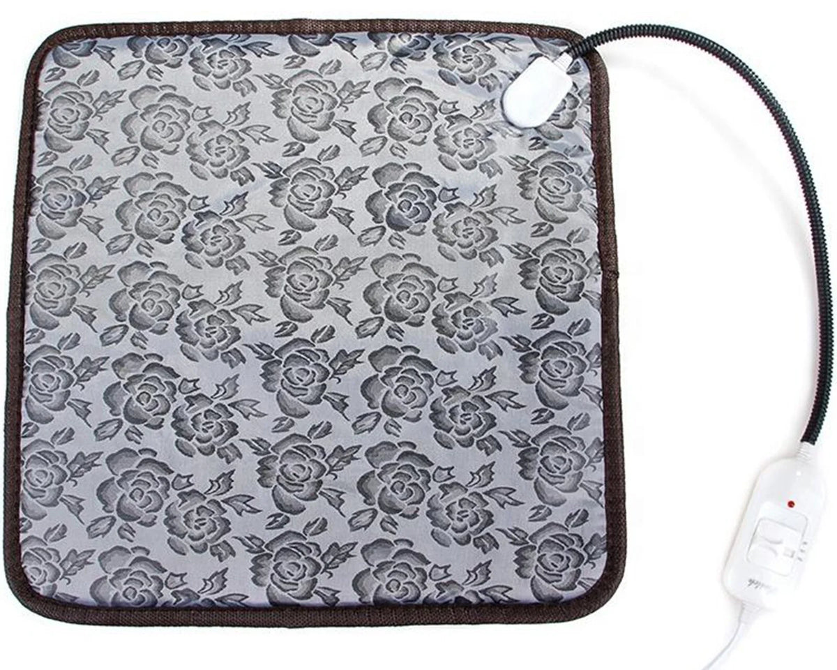 CozyPet Electric Heating Pad for Cats & Dogs - Dual Temperature Control, 17.7" Anti-Steel Cord Heated Bed Mat