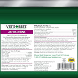 Vet's Best Hip & Joint Support Chewable Tablets for Dogs - 50 Count for Aches & Pains Relief
