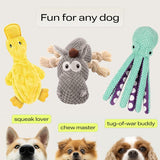 Ultimate Petspy Squeaky Dog Toy Pack - 3 Fun Chew Toys for Happy Pups!