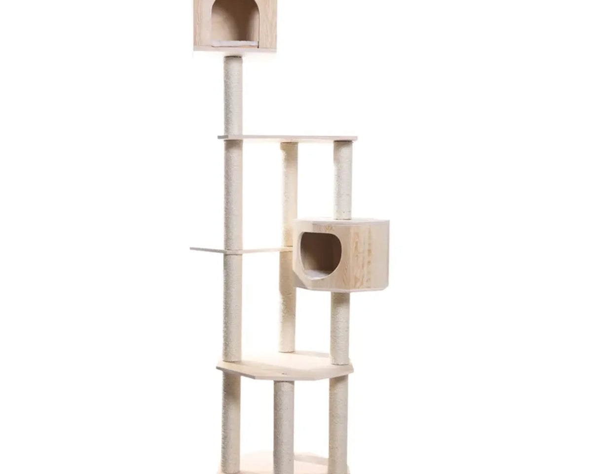 Armarkat Premium Scots Pine Cat TreeTall Sturdy Cat Tower