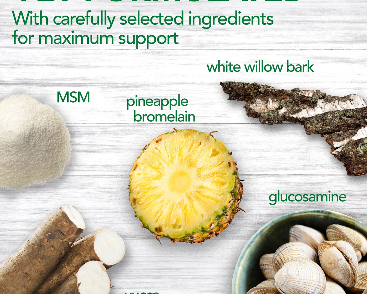 Vet's Best Hip & Joint Support Chewable Tablets for Dogs - 50 Count for Aches & Pains Relief