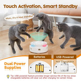 Potaroma Automatic Cat Toys 3-In-1 Interactive Kitten Toy