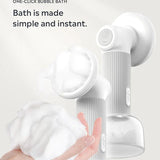 FUR-EVER CLEAN: Automatic Foaming Soap Dispenser & Dog Bath Brush Combo for Effortless Grooming