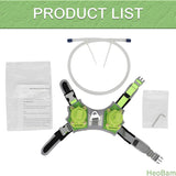 Adjustable No-Pull Dog Harness for Blind Dogs - Easy Walk Quick Fit Vest for Small to Medium Breeds