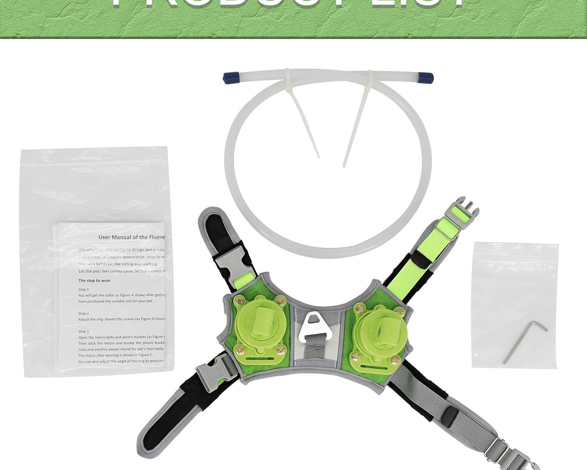 Adjustable No-Pull Dog Harness for Blind Dogs - Easy Walk Quick Fit Vest for Small to Medium Breeds