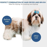2-in-1 Pet Dryer Brush - My Pet Collective 2-in-1 Pet Dryer Brush
