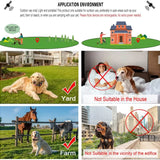Ultimate GPS Wireless Electric Dog Fence - Easy Setup Outdoor Containment System with Waterproof Rechargeable Collar for Large Dogs