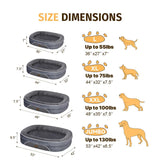 Dog Beds for Small Medium Large Dogs