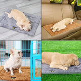 2023 Premium Self-Heating Pet Blanket and Cushion Mat for Cats and Dogs with Advanced Thermal Body Heating Technology