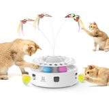 Potaroma Automatic Cat Toys 3-In-1 Interactive Kitten Toy