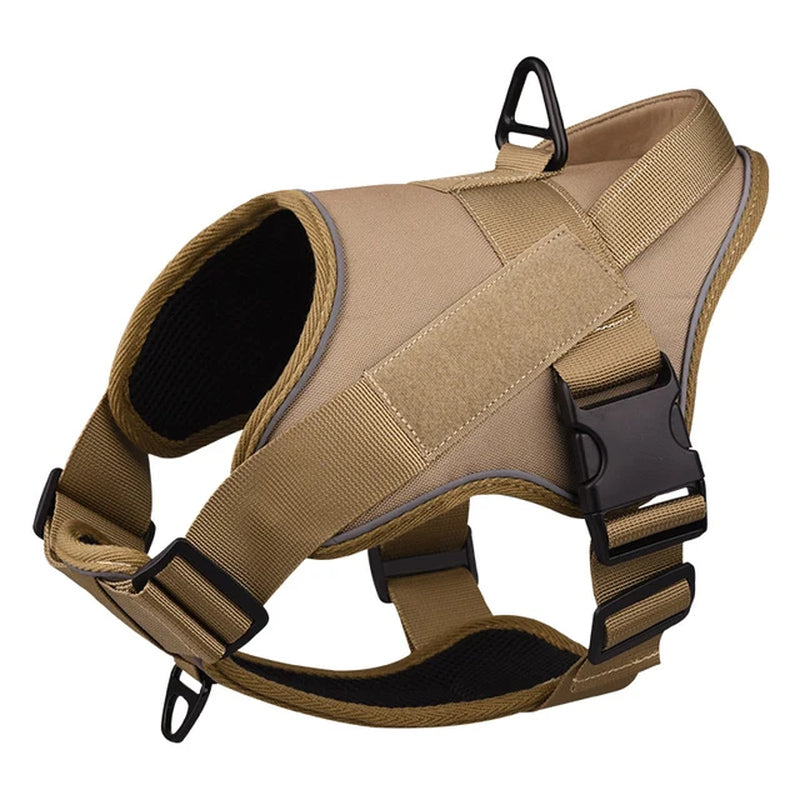 Ultimate No-Pull Reflective Dog Harness - Adjustable and Breathable Vest for All Outdoor Adventures