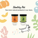Premium Organic Coconut Oil Pet Supplement for Dogs & Cats - Natural Skin & Coat Care, Soothes Itchy Skin & Dry Noses - Cold Pressed Extra Virgin - Made in the USA