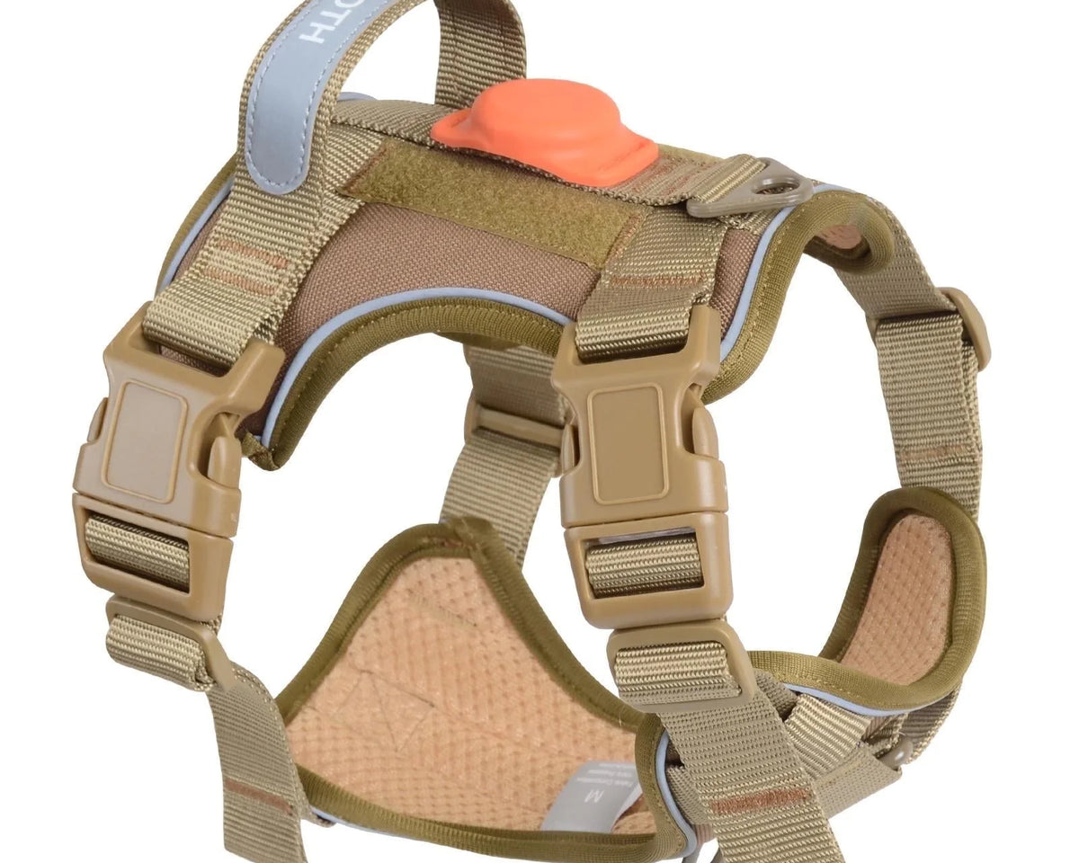 No Pull Adjustable Dog Harness for Large Breeds - Reflective Vest with Handle