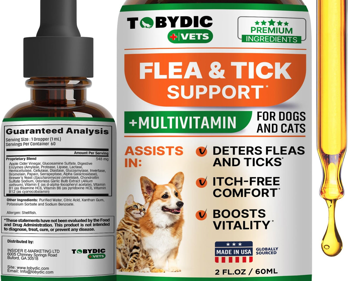 Natural Flea & Tick Prevention for Dogs - Effective Oral Control & Treatment