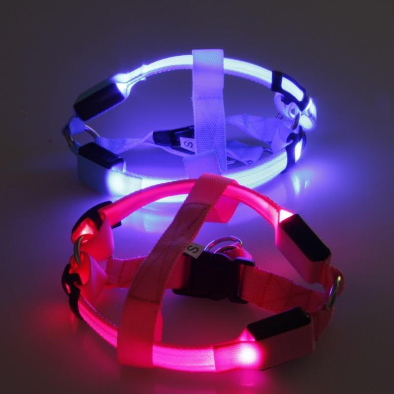 LED Nylon Pet Safety Harness - My Pet Collective LED Nylon Pet Safety Harness