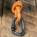 Embark Adventure Pro Leash - 6Ft Heavy-Duty Nylon Dog Leash with Climbing Rope & Carabiner for All Breeds