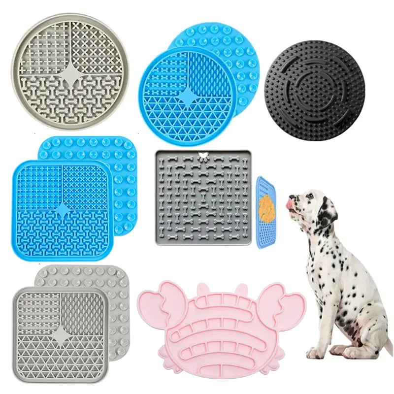 Pet Supplies Lick Pad for Dogs and Cats, Square/Round - My Pet Collective Pet Supplies Lick Pad for Dogs and Cats, Square/Round
