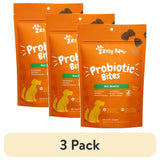Delicious Pumpkin Flavor Probiotic Bites for Dogs - 3 Pack, 60 Count