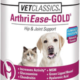 Arthriease-Gold Hip & Joint Support Powder for Dogs & Cats - Boost Flexibility & Joint Health - Antioxidant-Enriched 1 lb