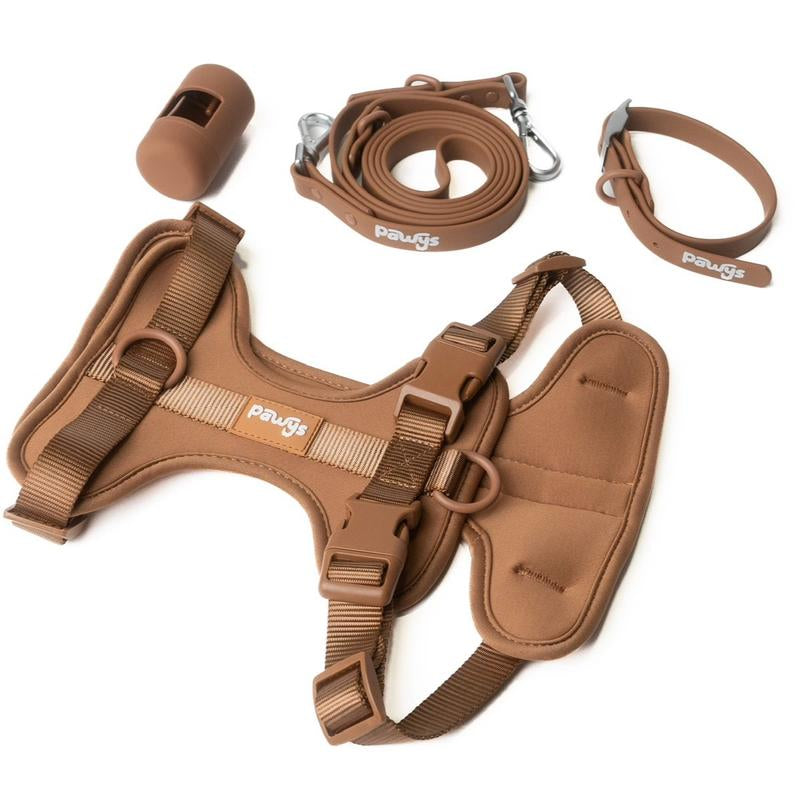 Stylish Dog Walking Experience with Space Cotton Harness