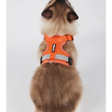 Adjustable Escape-Proof Reflective Cat Harness with Leash - Perfect for Safe Outdoor Walks with Small to Medium Cats and Kittens