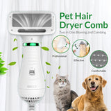 2-in-1 Pet Dryer Brush - My Pet Collective 2-in-1 Pet Dryer Brush