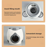 Automatic Tennis Ball Launcher for Dogs - Interactive Training Tool and Snack Reward Dispenser for Enhanced Canine Engagement and Well-being