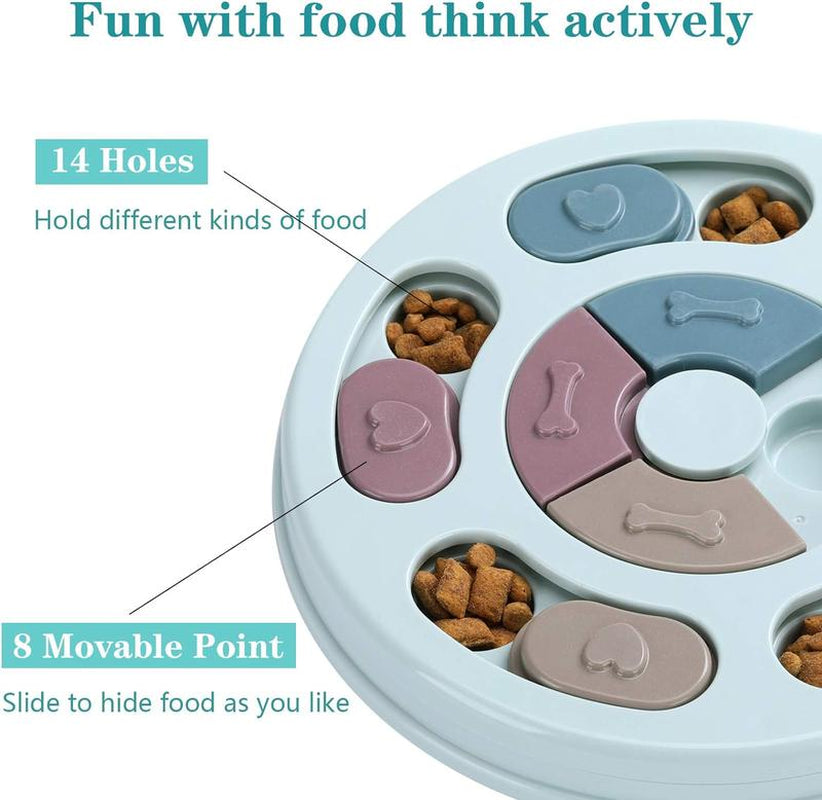 Engaging Dog Puzzle Feeder Toys for IQ Training and Fun!