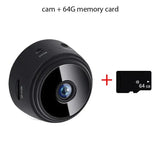 1080P HD Mini Wifi Camera with Night Vision - Perfect for Home Security, Kids & Pet Monitoring!