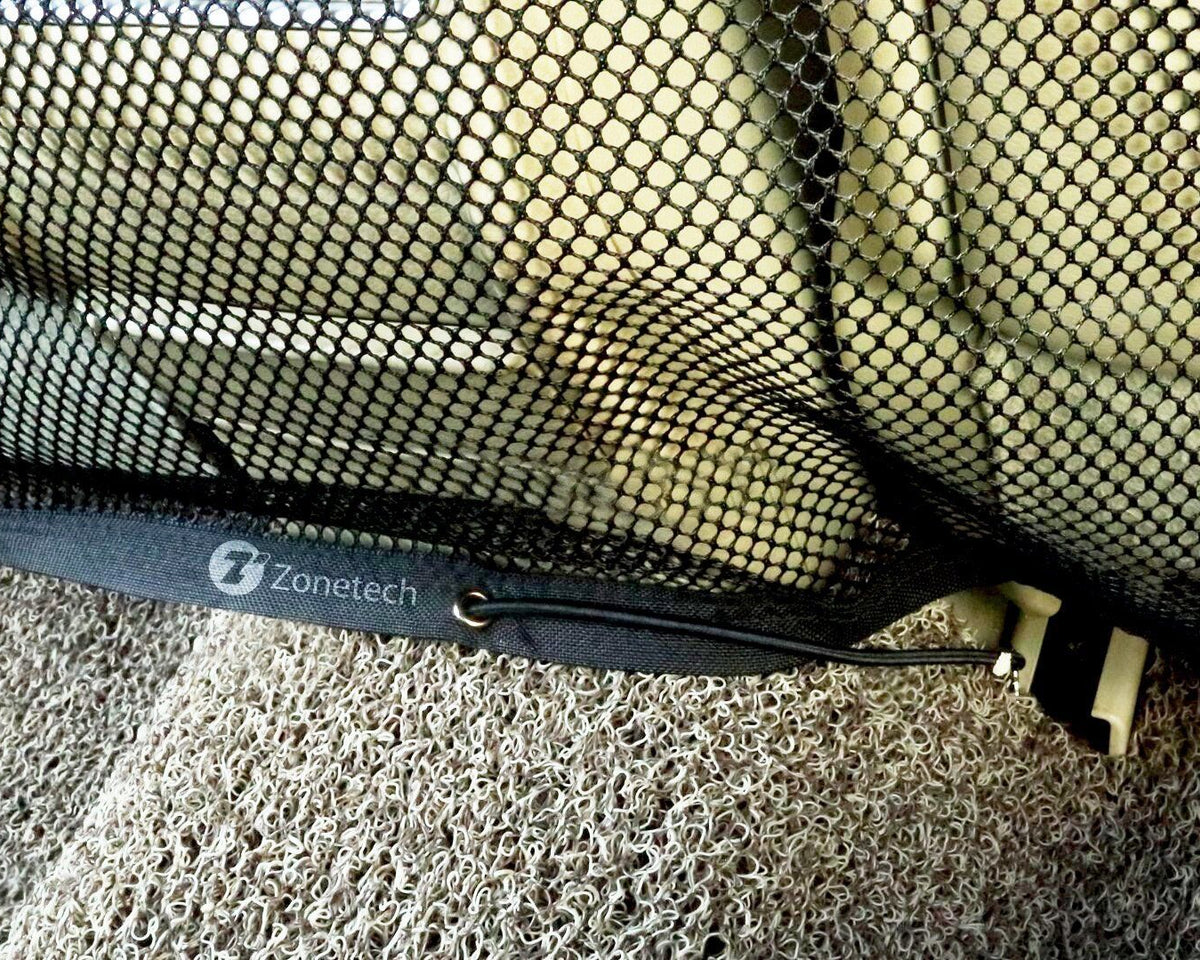 Zone Tech Dog Car Barrier - 47x34" Vehicle Mesh Net for Safe Travel with Pets