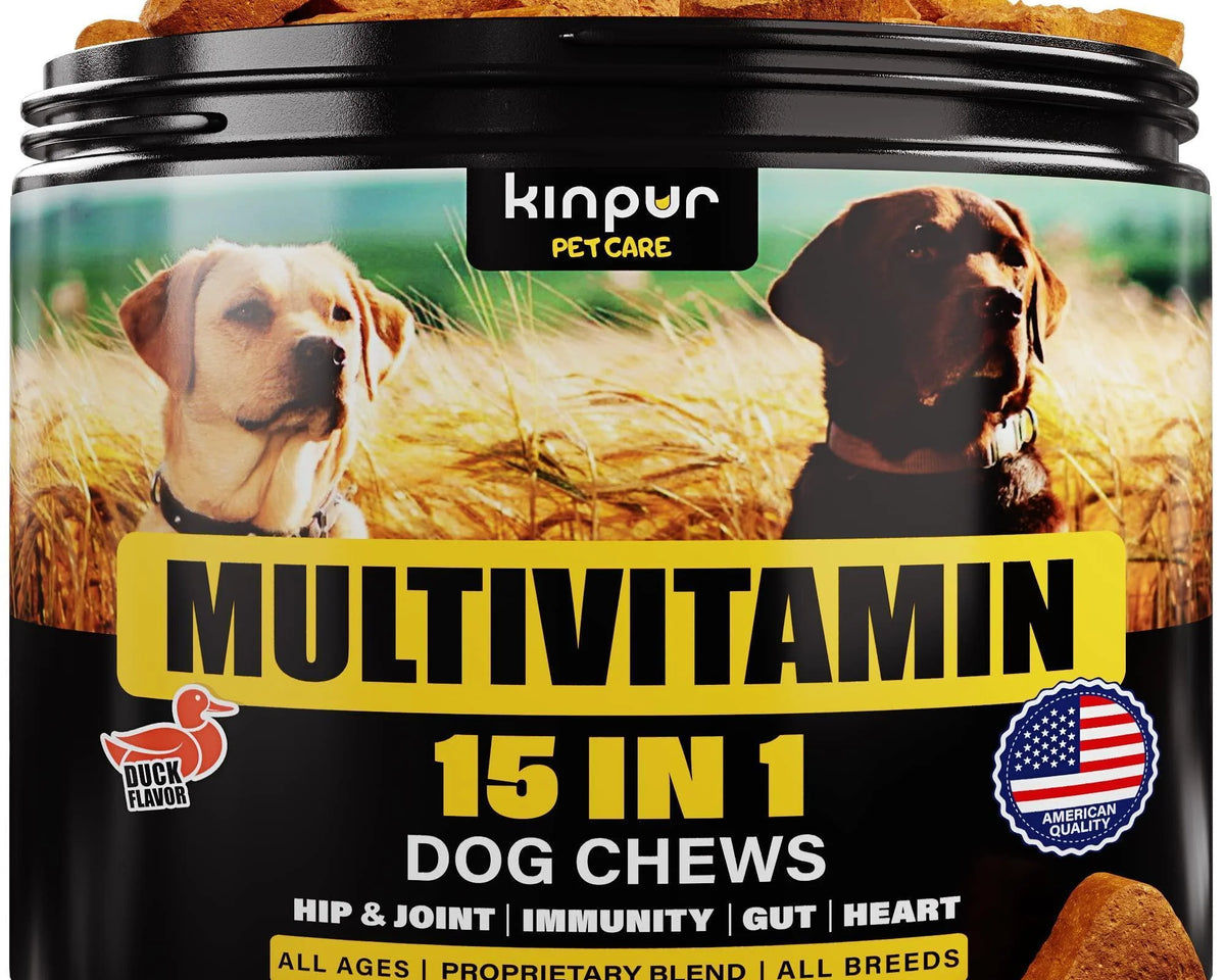 Ultimate 15-in-1 Dog Multivitamin for Immunity, Digestion, Joint & Heart Health
