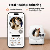 PETKIT Purobot Ultra Automatic Cat Litter Box with Integrated Camera, Odorless Self-Cleaning Design, AI-Powered Cat Face Recognition, Extra Large Capacity for Multiple Cats, Xsecure/App Control