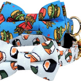 2 Packs Adjustable Dog Collar with Bells and Charm Safety Buckle