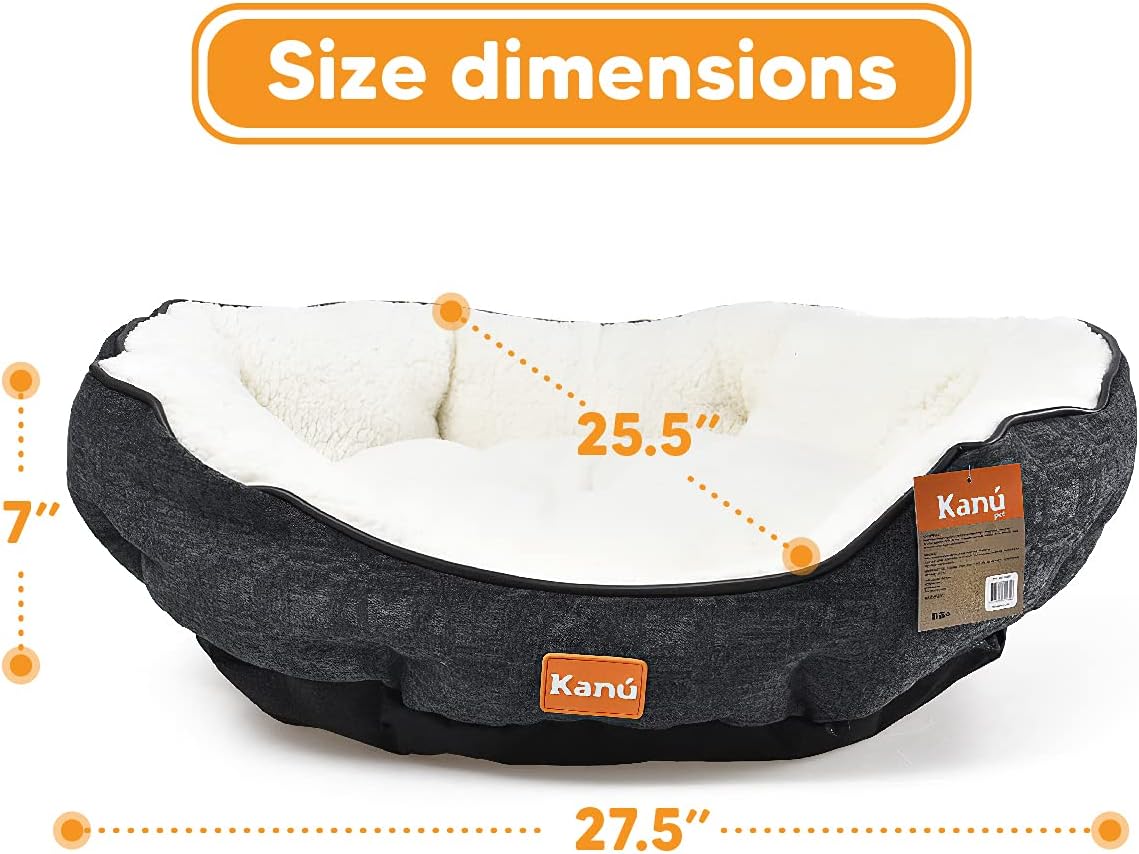 Washable Ultra Soft Dog and Cat Bed - Breathable, Non-Slip Design for Indoor and Outdoor Use