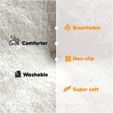 Washable Ultra Soft Dog and Cat Bed - Breathable, Non-Slip Design for Indoor and Outdoor Use
