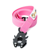 Dognerd 6-Foot Tactical Silicone Dog Leash with Aluminum Quick Release Carabiner - Durable Design for Large Dogs Ideal for Walking, Hiking, and Jogging