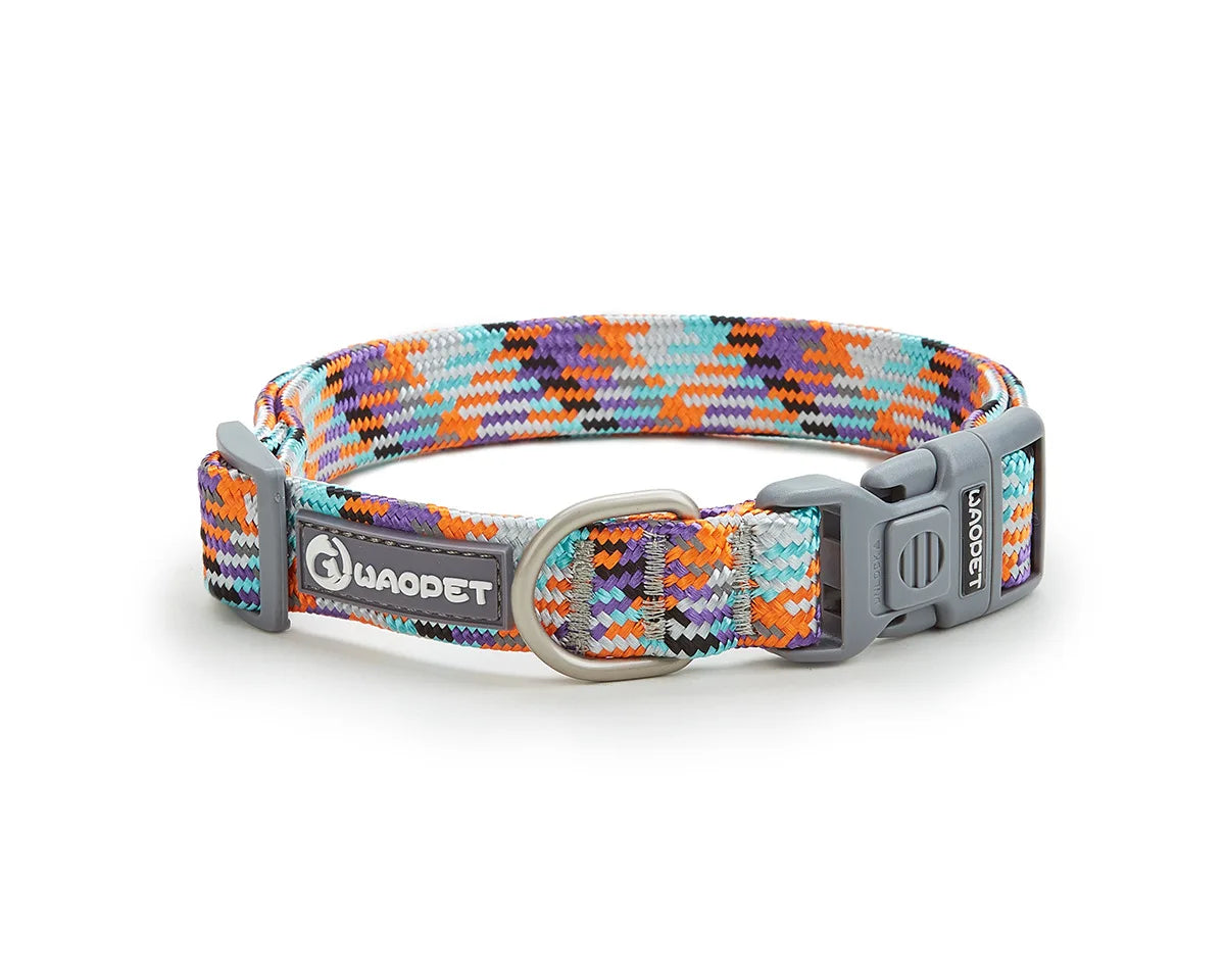 Nylon Dog Collar Adjustable Reflective Pet Collars
