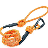 Embark Adventure Pro Leash - 6Ft Heavy-Duty Nylon Dog Leash with Climbing Rope & Carabiner for All Breeds