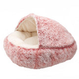 CozyCave™ 2-in-1 Calming Pet Bed - My Pet Collective CozyCave™ 2-in-1 Calming Pet Bed