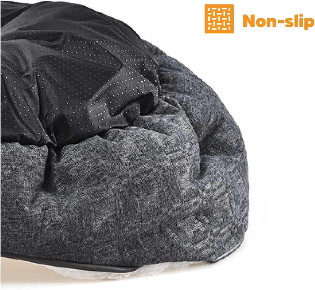 Washable Ultra Soft Dog and Cat Bed - Breathable, Non-Slip Design for Indoor and Outdoor Use